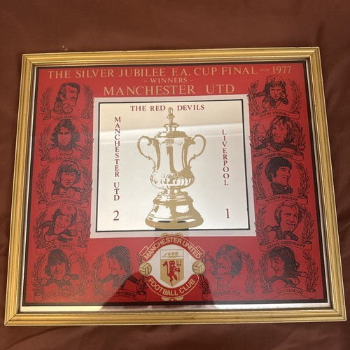 Man utd 1977 silver - utd,