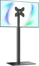TV Floor Stand 19-42In Tilt Swivel & Height Adjustable Tall Black TT104601GB