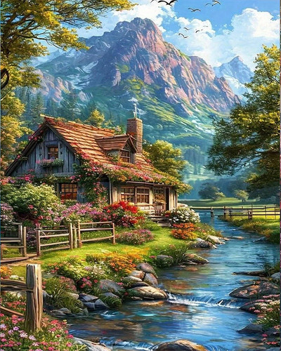 Nianxi landscape paint - nianxi,