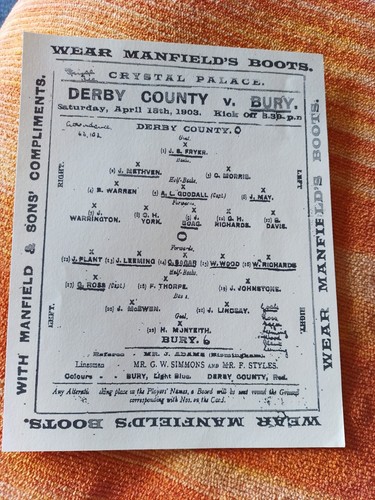 Cup final 1903 - cup,