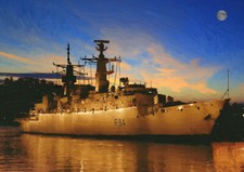 HMS BRAVE - LIMITED EDITION ART (25) 