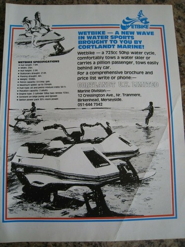 Wetbike cortlandt marine - wetbike,