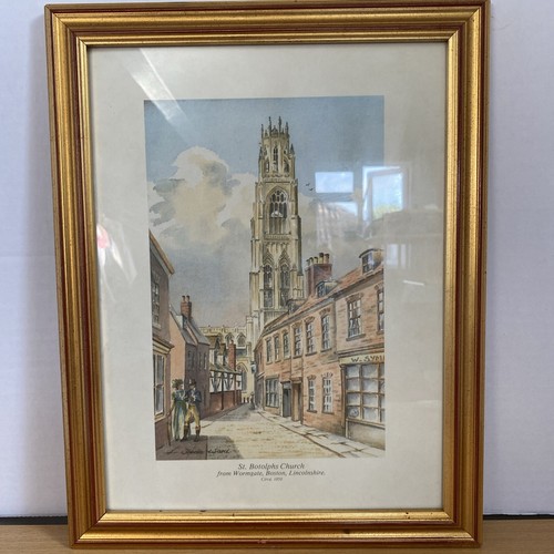 Framed historical print circa - framed,