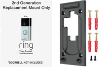 Replacement Bracket Mount Back Plate For Ring 2nd Generation Doorbell 2020 Only