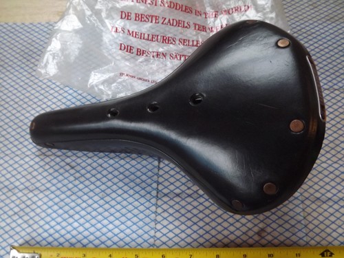 Vintage brooks bicycle saddle - brooks,