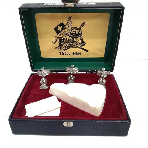 Vintage ostemus norsk - norsk, tinn
