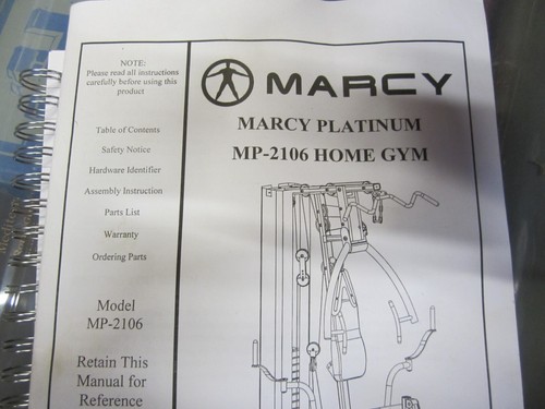 Marcy platinum 2106 - platinum, mp