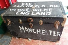 Vintage Steamer Storage Trunk / Travel Chest. Used