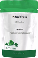 Nattokinase 6000FU High Strength Tablets | Heart & Circulatory Support