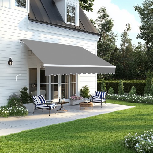 Garden retractable awning - 3m,