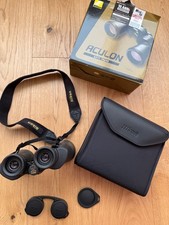 Nikon Aculon A211 12x50 Binoculars with Padded Case and Wide Strap Used