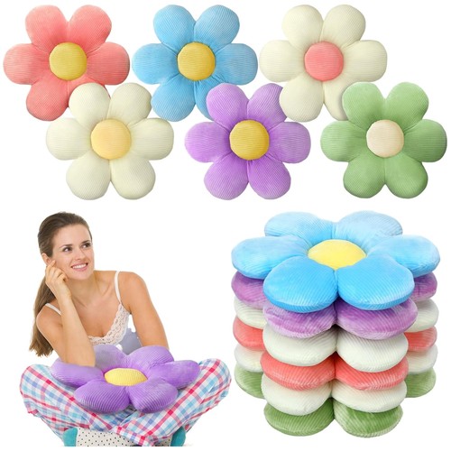 Velvet flower throw pillows - flower,
