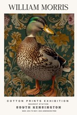William Morris Duck Vintage