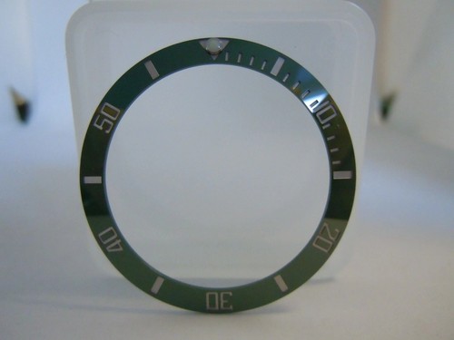 Green ceramic bezel insert for - insert,