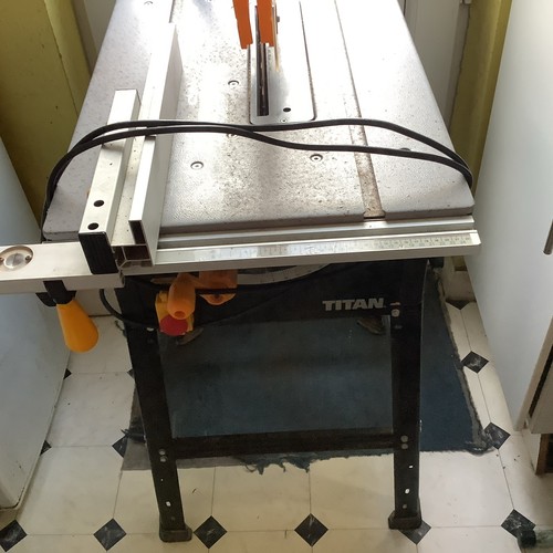 Titan table saw used - titan,