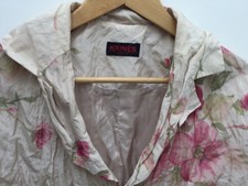 Krines Berlin arty viscose weighted rose jacket size I cruise evening 12 14 soft