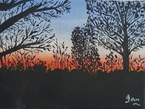 Original acrylic canvas - acrylic,