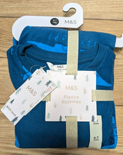 M&S Kids Soft Warm Fleece Blue