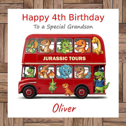 Personalised dinosaur birthday - personalised,