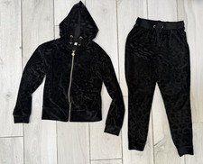 Girls F&F Black Velour