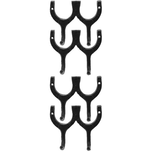 Decorative black iron wall - decorative,