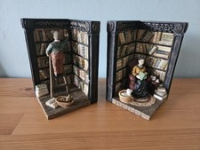 Diaroma Lady Librarian Library