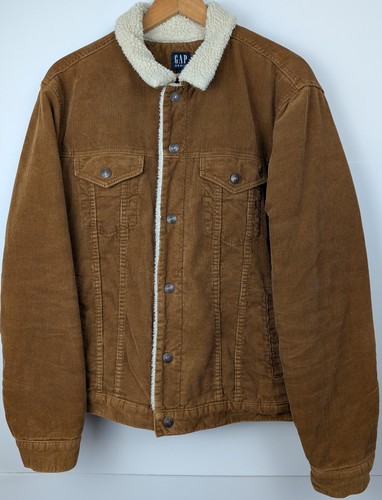 Gap denim corduroy sherpa - gap,