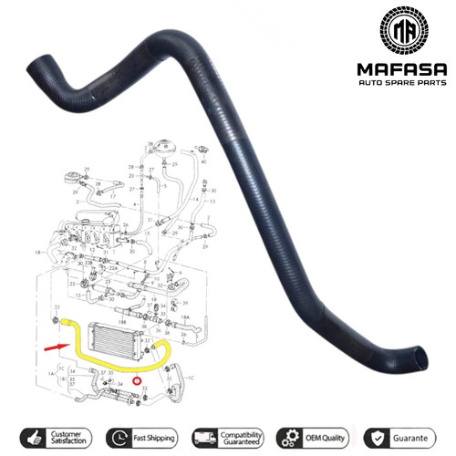 Radiator hose for - for, vw