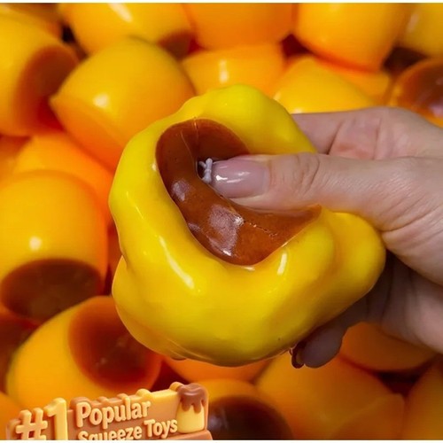 Pudding squeeze ball caramel - pudding,