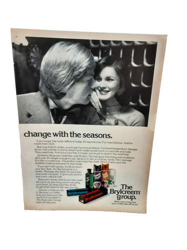 1974 brylcreem hair products - brylcreem,