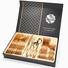Dinner set stainless steel - 24,