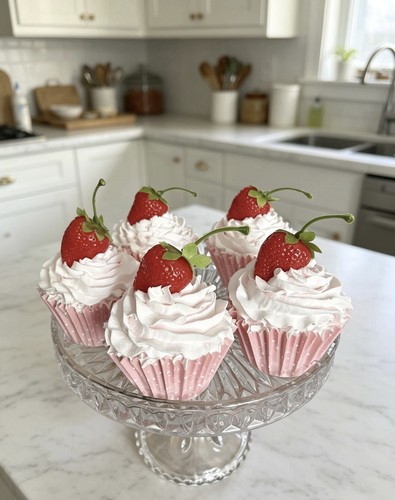 Fake cupcakes - fake,