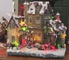 Vtg Christmas Winter Scene