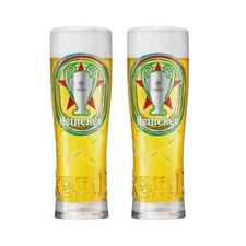Heineken Champions League Pint Glass x2