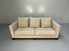 Promemoria "Wanda" 2.5-Seat Sofa - In Leopard-Print Fabric - RRP £12,000