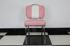 American 50s Diner Furniture  Studded Chair in Pink
