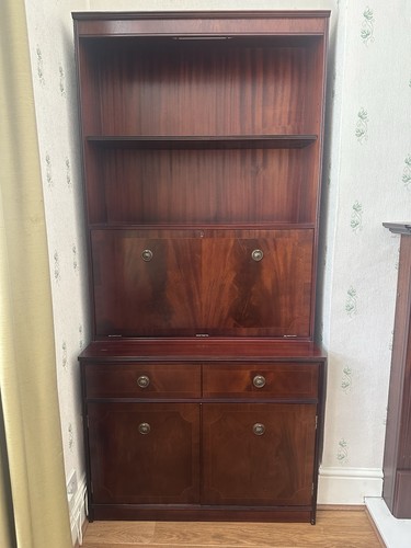 Mahogany drinks unit - drinks,