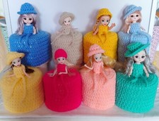 1 TOILET ROLL, DOLLS COVER