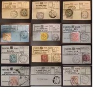 GB London Parcel Post Labels