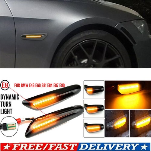 Smoked side indicator - smoked, led