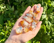 Citrine Point Pendant /