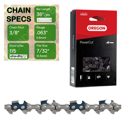 Oregon 75lpx115 chainsaw - oregon,