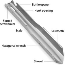Titanium Garden Hand Shovel