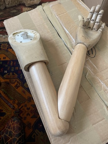 Wooden articulated life size - wooden, life-size