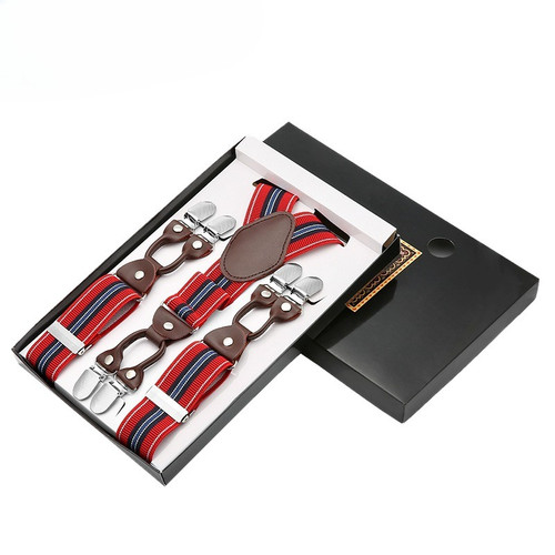 35mm men plaid braces - plaid,