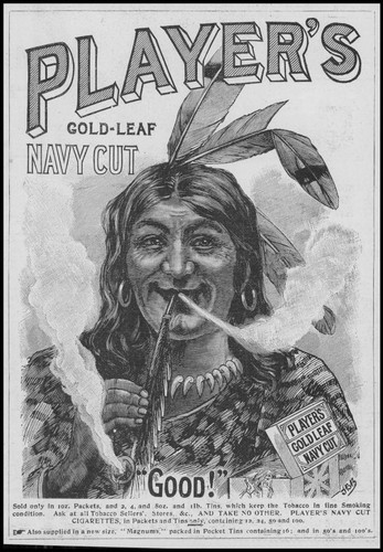 1896 advertising players - advertising,