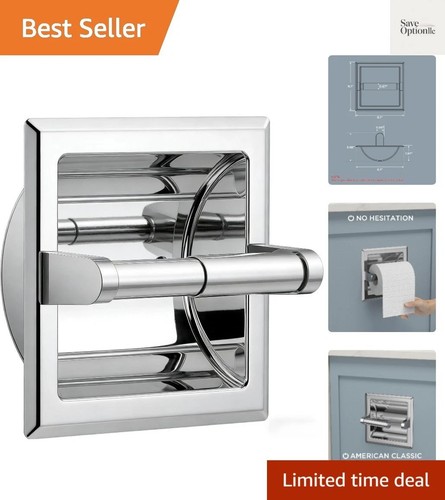 Recessed toilet paper holder - toilet,