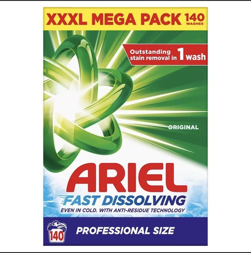 Ariel washing powder pack - washing, of