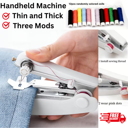 Sewing machine mini handheld - sewing,