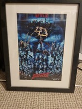 Daredevil signed poster x3 the